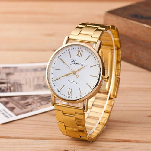 2017 Luxury Womens Watches Stainless Steel Female Clock Watch Orologio Donna Dress Woman Watches - watchkarter