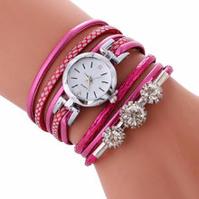 Watch Women 2017 Luxury Fashion Crystal Rhinestone Bracelet Women Dress Watches Ladies Quartz Wristwatches Montre Femme #919 - watchkarter
