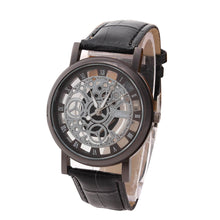 Men Luxury Stainless Steel Quartz Military Sport Leather Band Dial Wrist Watch - watchkarter