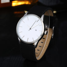 Popular Low-key Minimalist Connotation Leather Men's Quartz Wristwatch - watchkarter