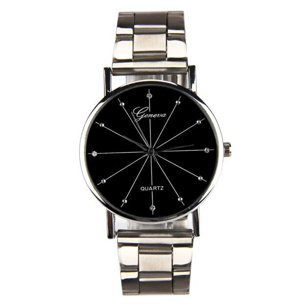 Men Contracted Fashion Watches Steel Band Watches - watchkarter